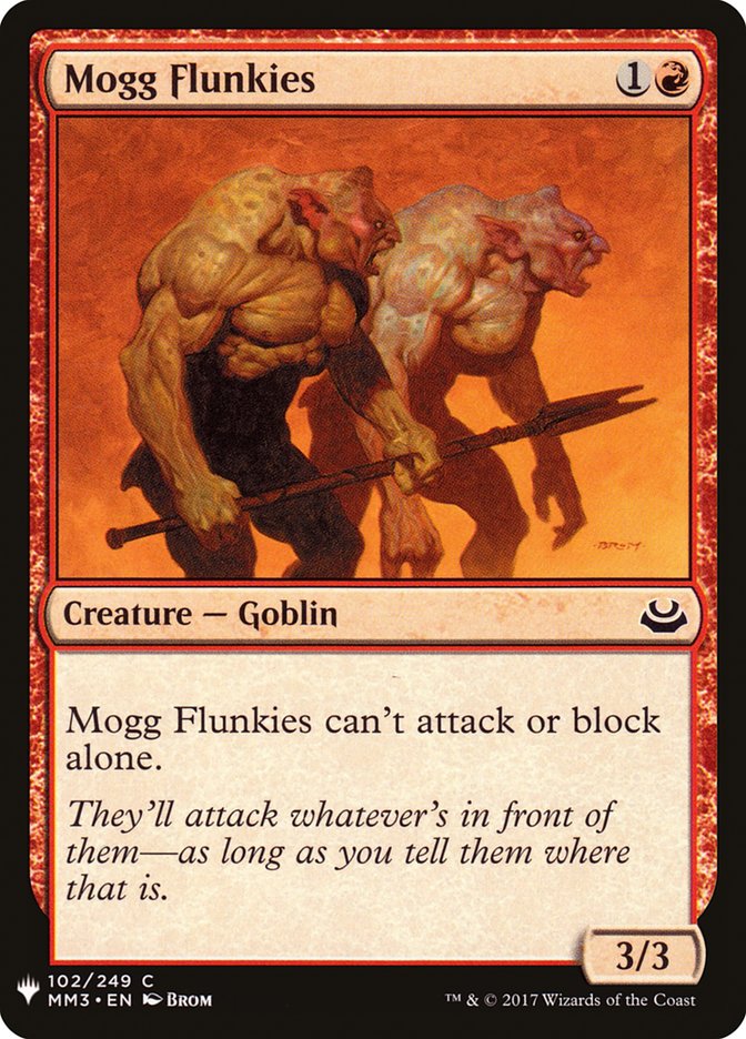 Mogg Flunkies [Mystery Booster] | Mega City Incorporated