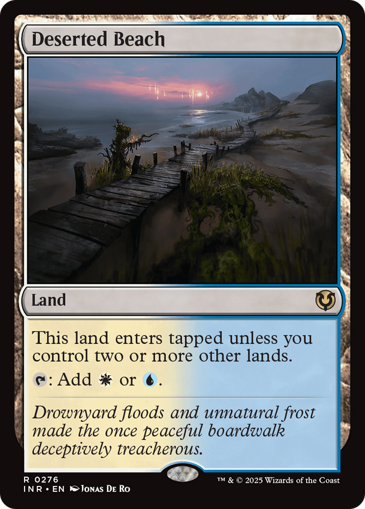 Deserted Beach [Innistrad Remastered] | Mega City Incorporated