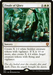 Finale of Glory [Phyrexia: All Will Be One Commander] | Mega City Incorporated