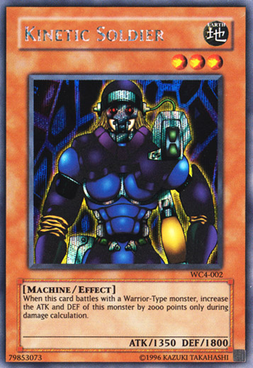 Kinetic Soldier [WC4-002] Secret Rare | Mega City Incorporated