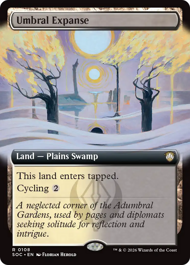 Umbral Expanse (Extended Art) [Secrets of Strixhaven Commander] | Mega City Incorporated