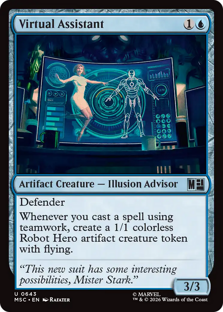 Virtual Assistant [Marvel Super Heroes Commander] | Mega City Incorporated