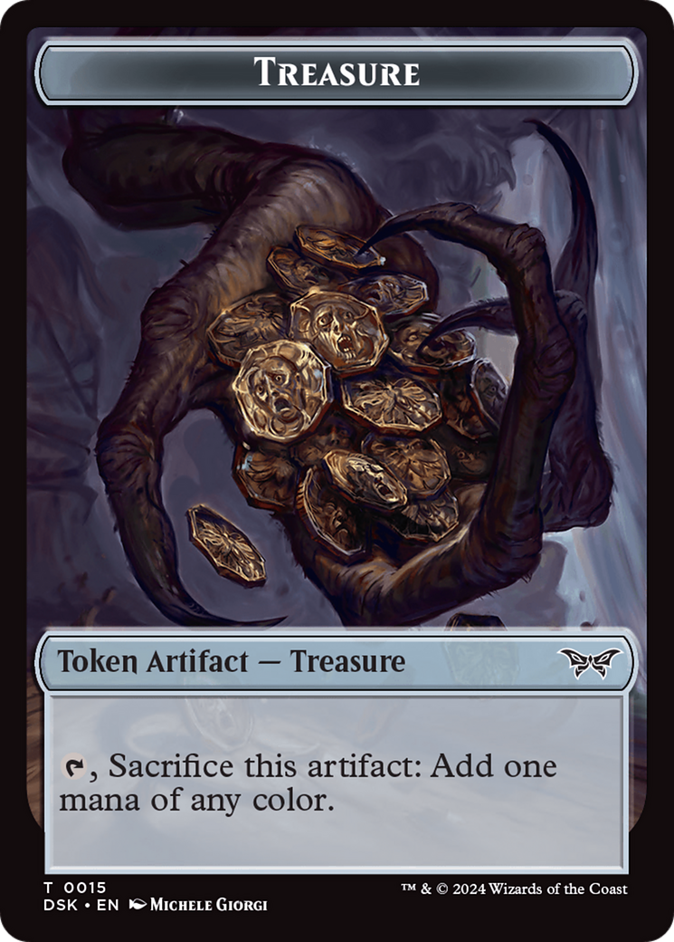 Treasure Token [Duskmourn: House of Horror Tokens] | Mega City Incorporated