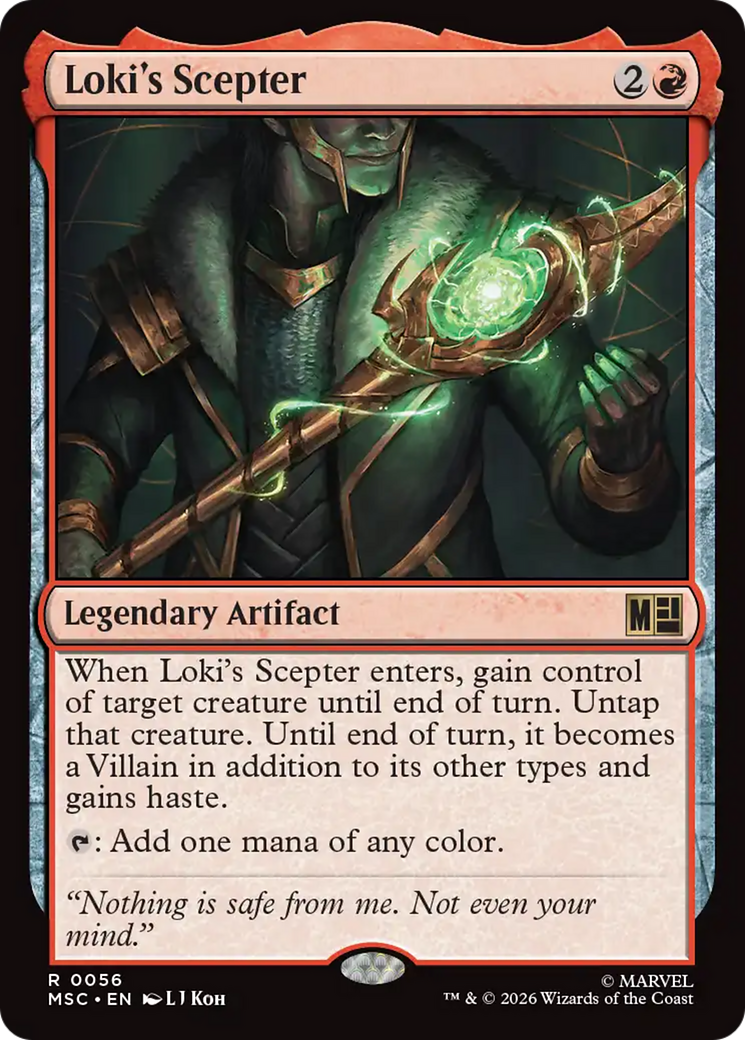 Loki's Scepter [Marvel Super Heroes Commander] | Mega City Incorporated