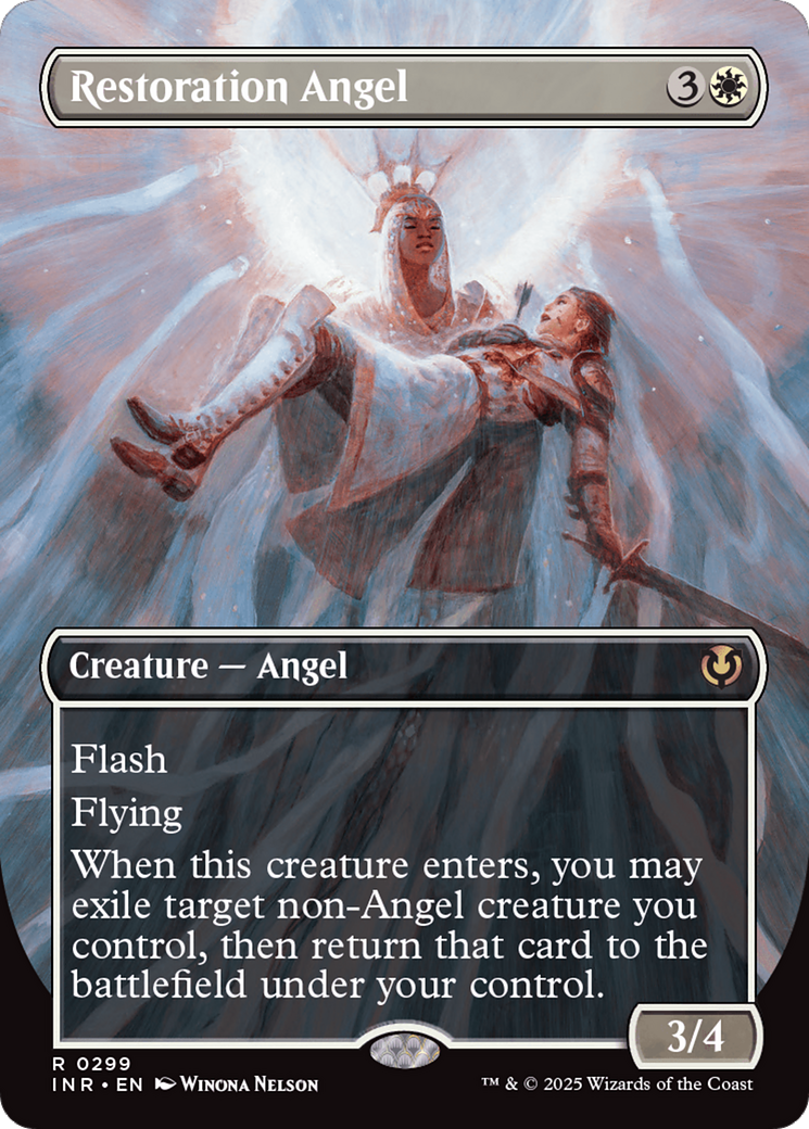 Restoration Angel (Borderless) [Innistrad Remastered] | Mega City Incorporated