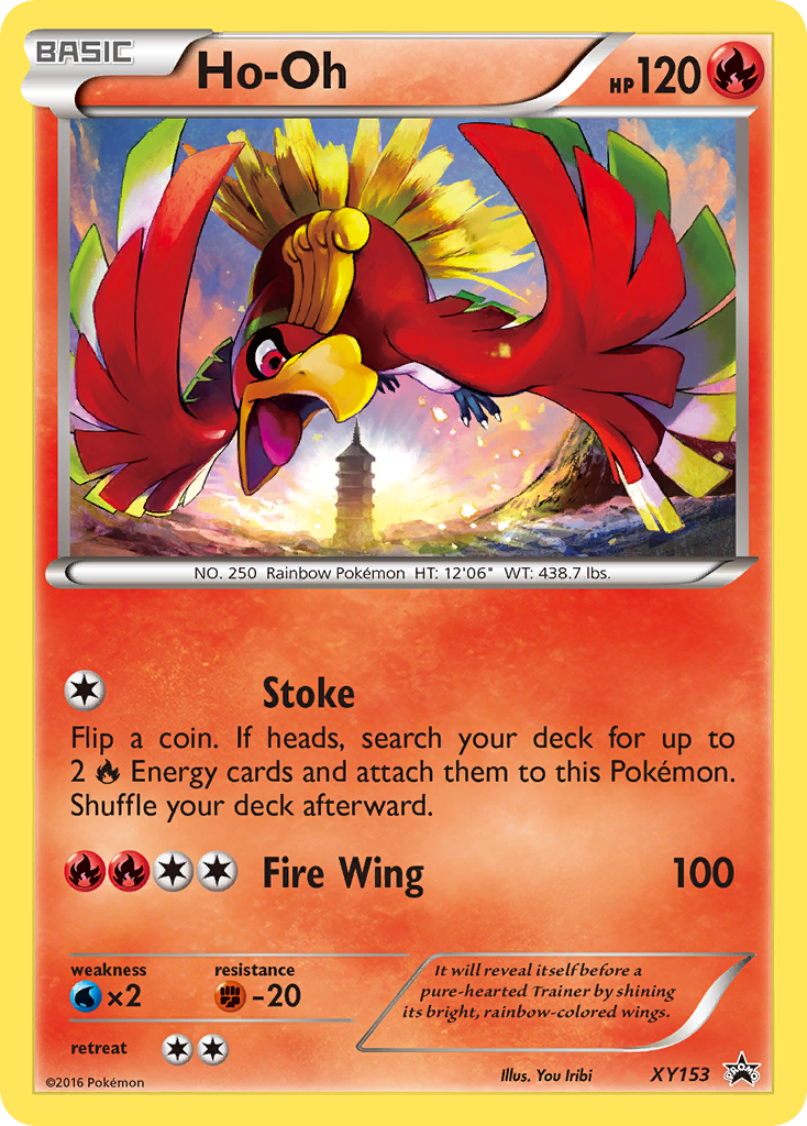 Ho-Oh (XY153) [XY: Black Star Promos] | Mega City Incorporated