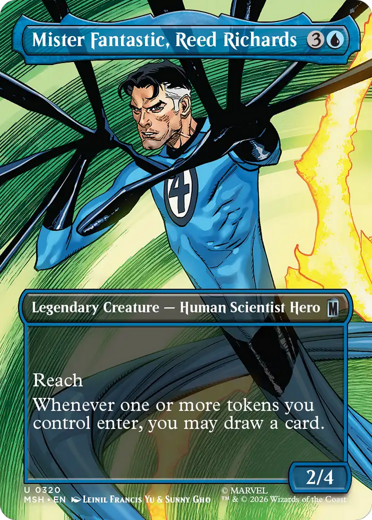 Mister Fantastic, Reed Richards (Borderless) [Marvel Super Heroes] | Mega City Incorporated
