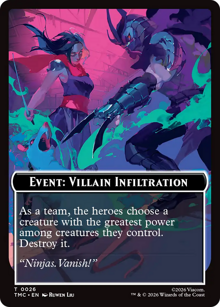 Event: Villain Infiltration [Teenage Mutant Ninja Turtles Commander Tokens] | Mega City Incorporated