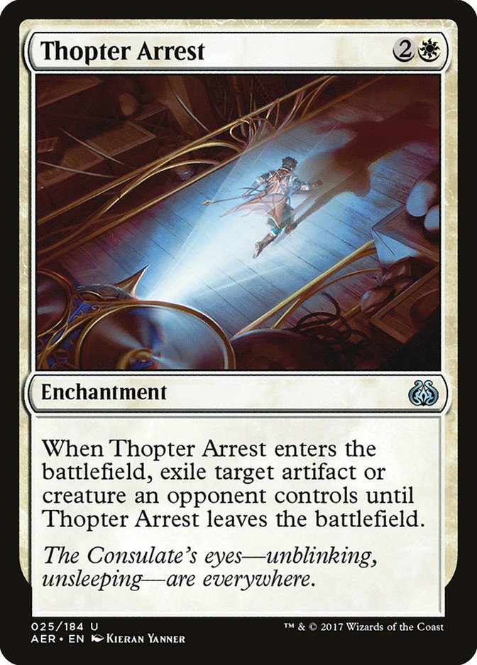 Thopter Arrest [Aether Revolt] | Mega City Incorporated