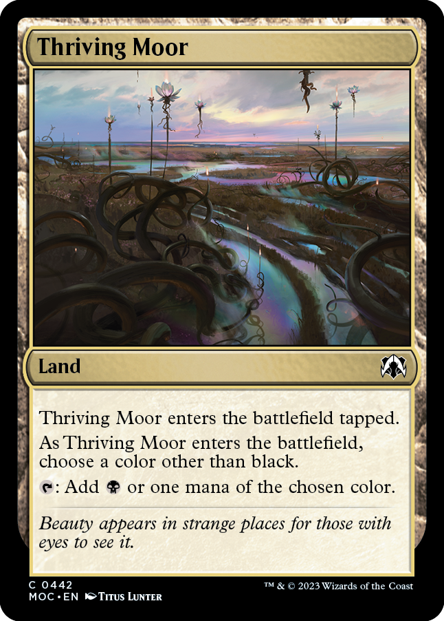 Thriving Moor [March of the Machine Commander] | Mega City Incorporated