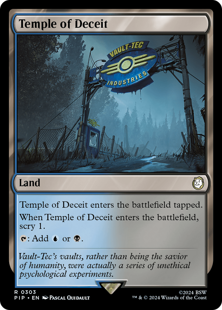 Temple of Deceit [Fallout] | Mega City Incorporated