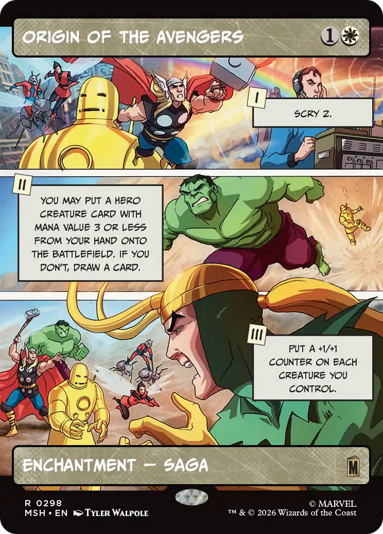Origin of the Avengers (Borderless) [Marvel Super Heroes] | Mega City Incorporated