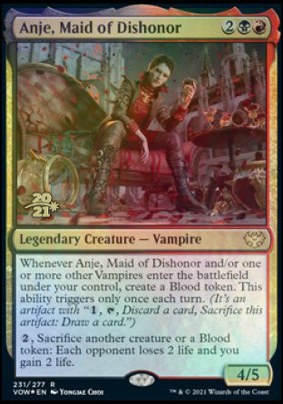 Anje, Maid of Dishonor [Innistrad: Crimson Vow Prerelease Promos] | Mega City Incorporated