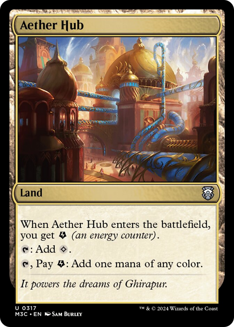 Aether Hub [Modern Horizons 3 Commander] | Mega City Incorporated