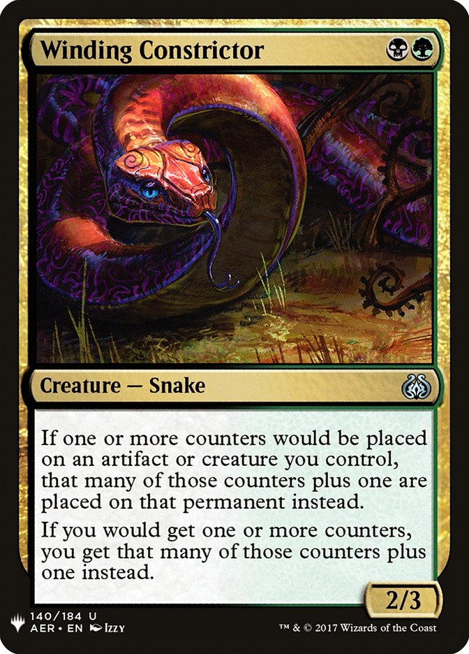 Winding Constrictor [Mystery Booster] | Mega City Incorporated