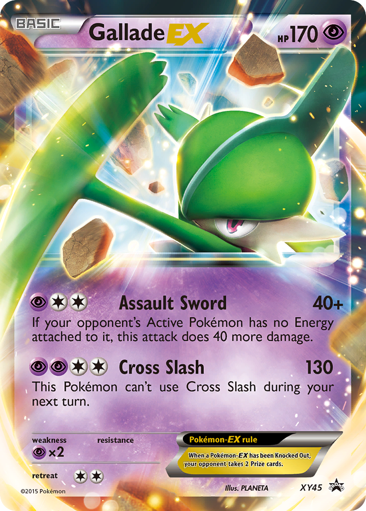 Gallade EX (XY45) [XY: Black Star Promos] | Mega City Incorporated