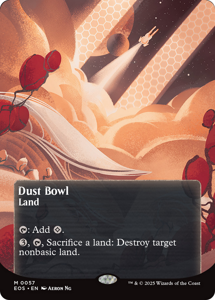 Dust Bowl (0057) (Borderless) [Edge of Eternities: Stellar Sights] | Mega City Incorporated
