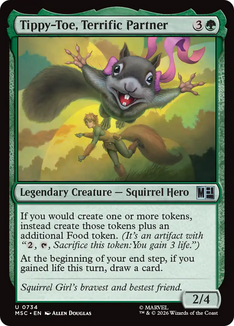 Tippy-Toe, Terrific Partner [Marvel Super Heroes Commander] | Mega City Incorporated