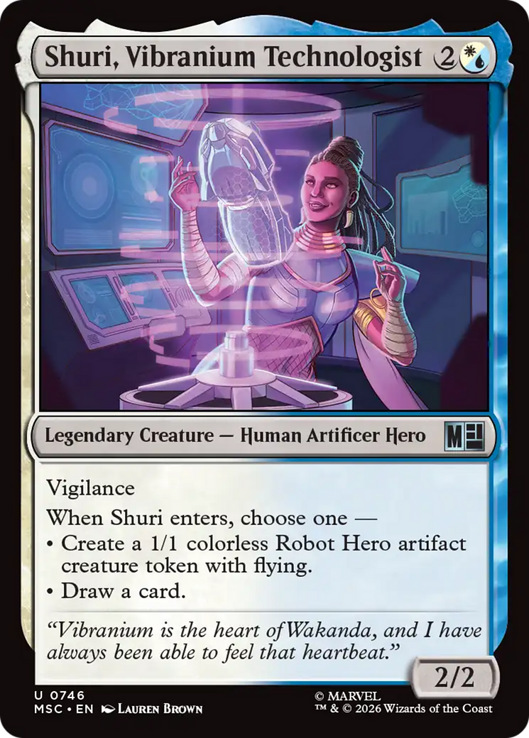 Shuri, Vibranium Technologist [Marvel Super Heroes Commander] | Mega City Incorporated