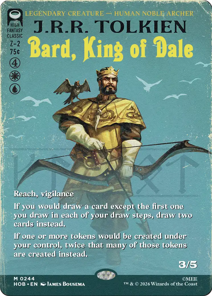 Bard, King of Dale (Borderless) [The Hobbit] | Mega City Incorporated