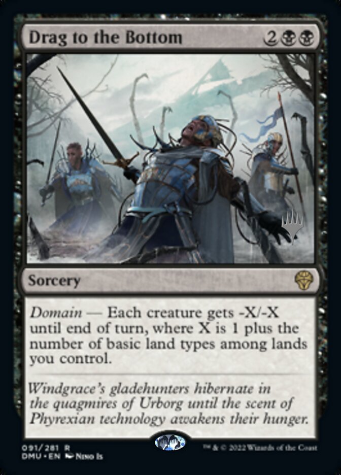 Drag to the Bottom (Promo Pack) [Dominaria United Promos] | Mega City Incorporated