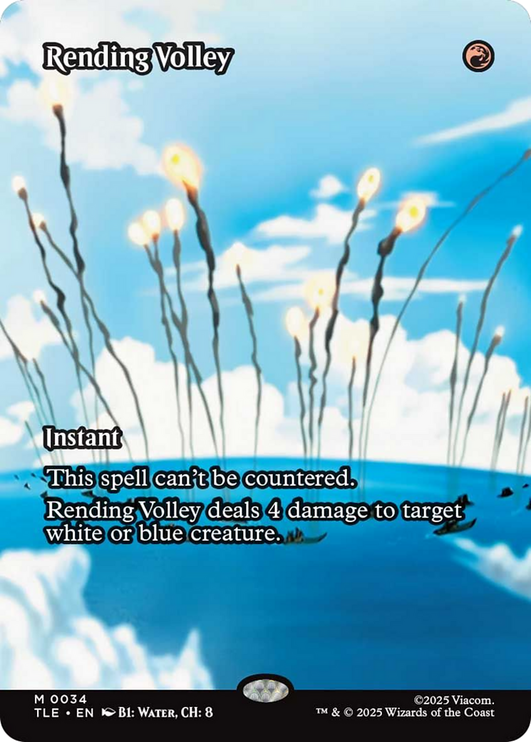 Rending Volley (Borderless) [Avatar: The Last Airbender: Eternal-Legal] | Mega City Incorporated