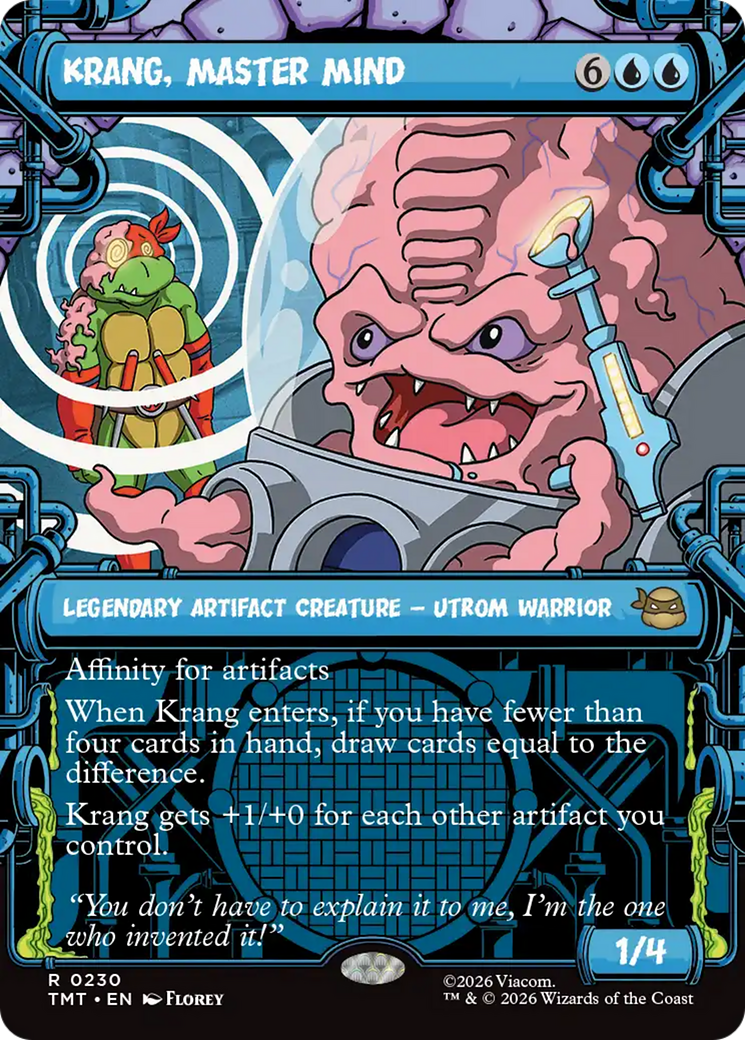 Krang, Master Mind (Showcase) [Teenage Mutant Ninja Turtles] | Mega City Incorporated