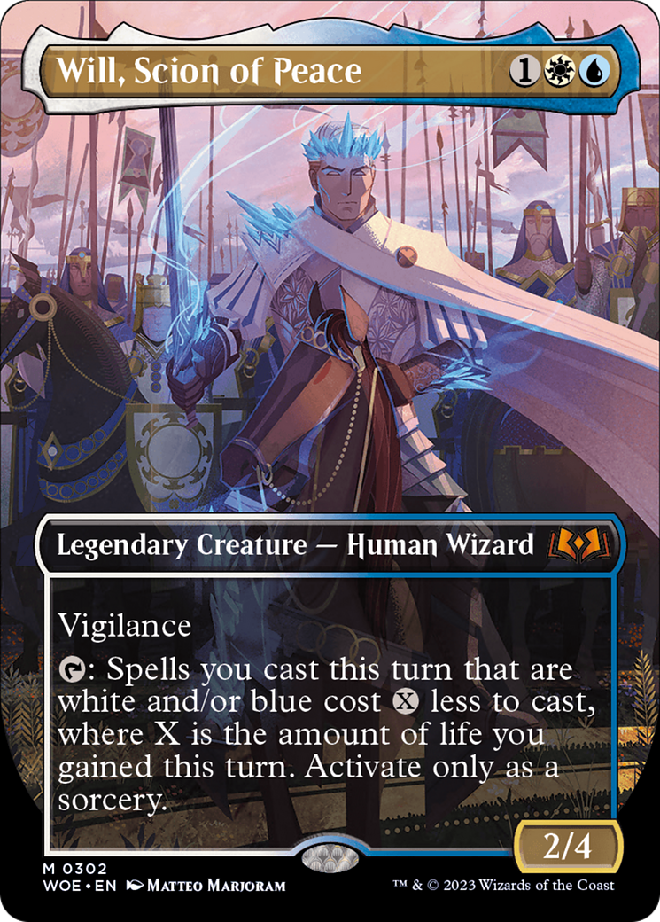 Will, Scion of Peace (Borderless Alternate Art) [Wilds of Eldraine] | Mega City Incorporated