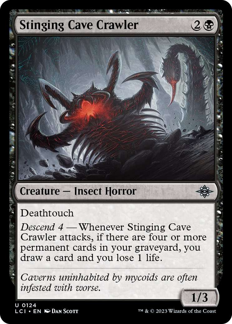 Stinging Cave Crawler [The Lost Caverns of Ixalan] | Mega City Incorporated