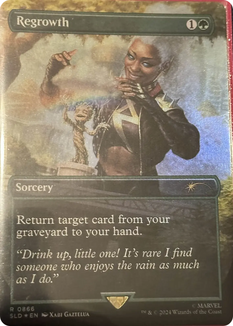 Regrowth (Rainbow Foil) [Secret Lair Drop Series] | Mega City Incorporated