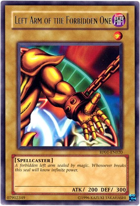 Left Arm of the Forbidden One [RP01-EN020] Rare | Mega City Incorporated