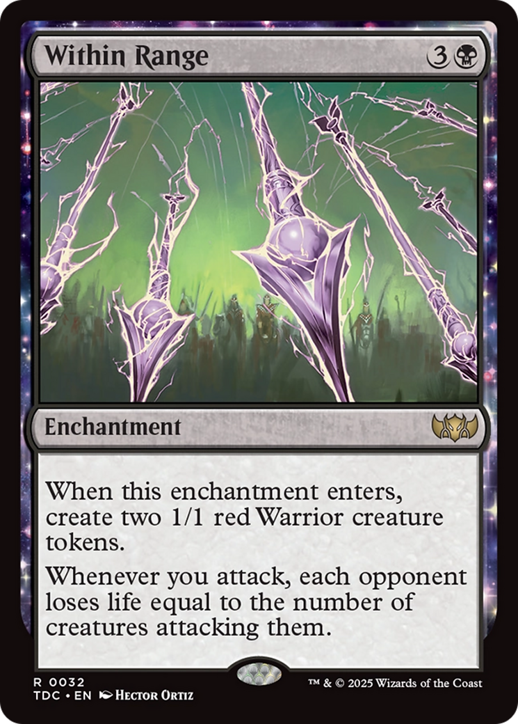 Within Range [Tarkir: Dragonstorm Commander] | Mega City Incorporated