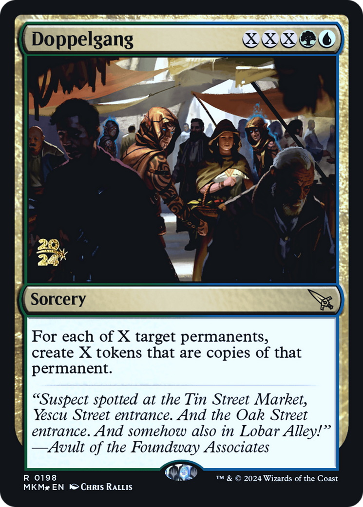 Doppelgang [Murders at Karlov Manor Prerelease Promos] | Mega City Incorporated