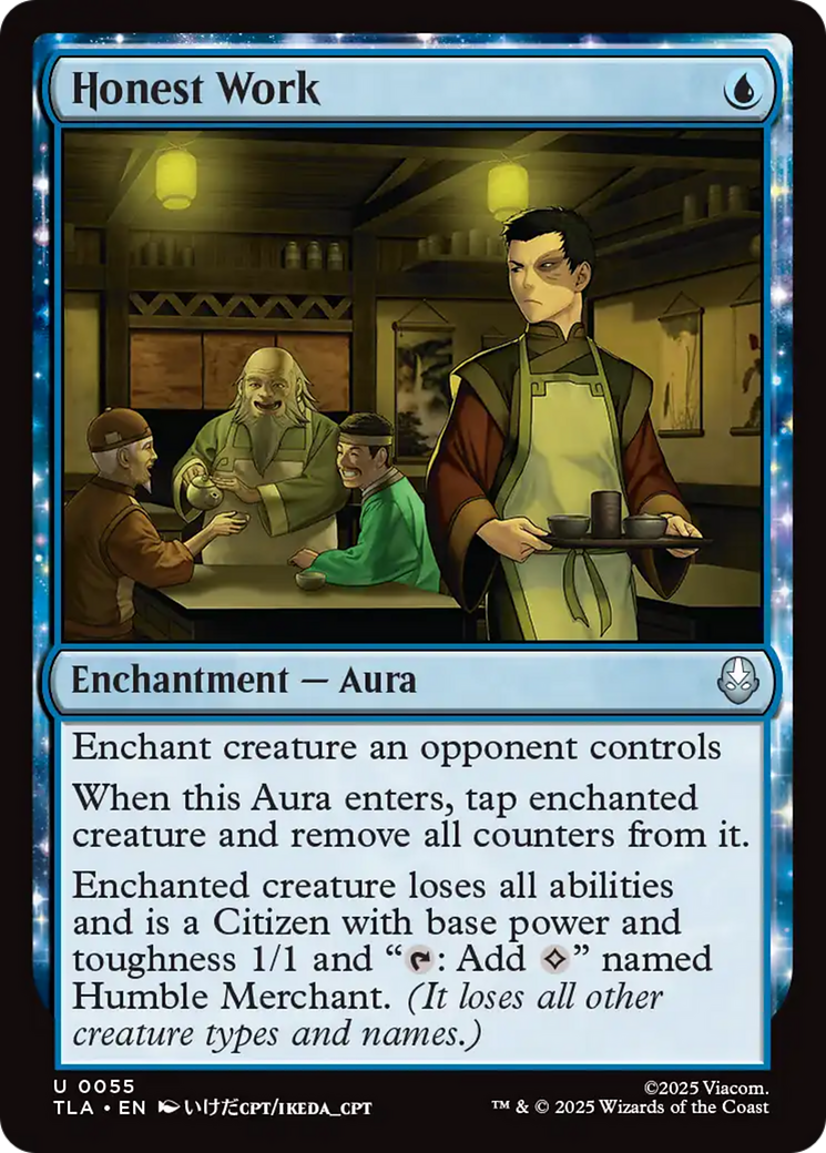 Honest Work [Avatar: The Last Airbender] | Mega City Incorporated