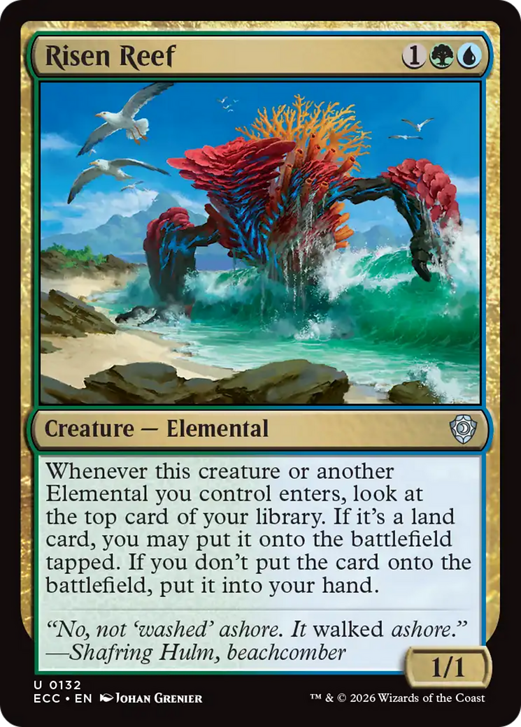 Risen Reef [Lorwyn Eclipsed Commander] | Mega City Incorporated