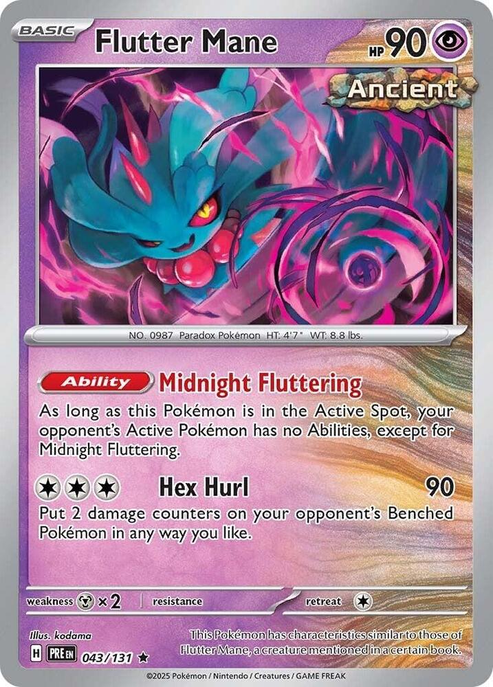 Flutter Mane (043/131) [Scarlet & Violet: Prismatic Evolutions] | Mega City Incorporated