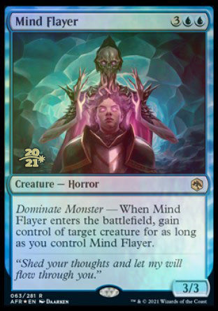 Mind Flayer [Dungeons & Dragons: Adventures in the Forgotten Realms Prerelease Promos] | Mega City Incorporated