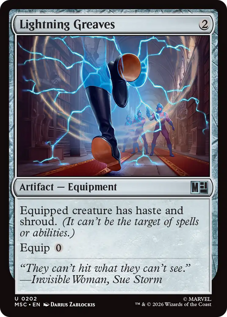 Lightning Greaves [Marvel Super Heroes Commander] | Mega City Incorporated