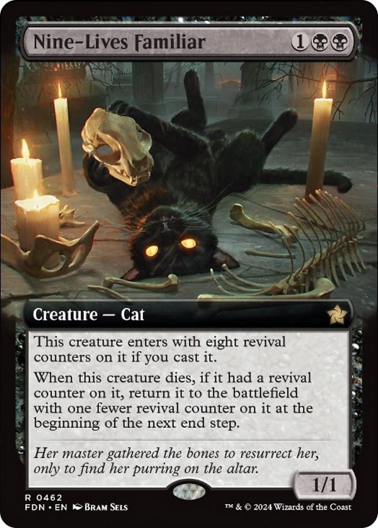Nine-Lives Familiar (Extended Art) [Foundations] | Mega City Incorporated