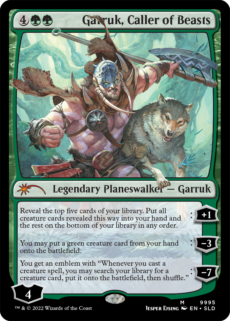 Garruk, Caller of Beasts [Secret Lair Drop Series] | Mega City Incorporated