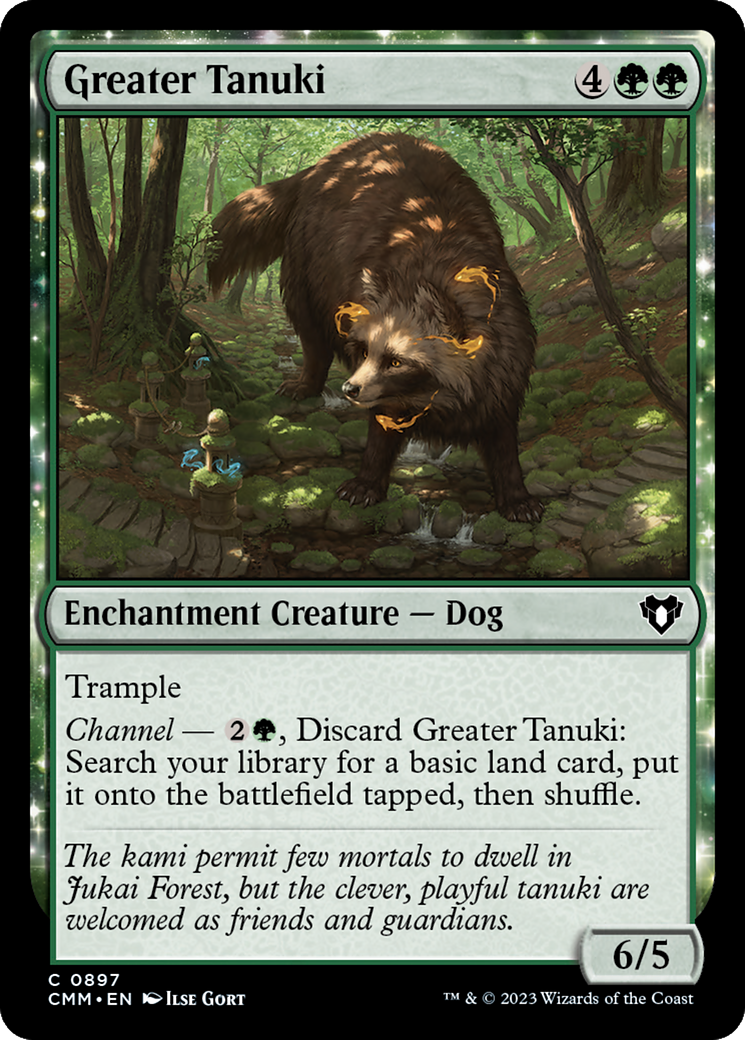 Greater Tanuki [Commander Masters] | Mega City Incorporated