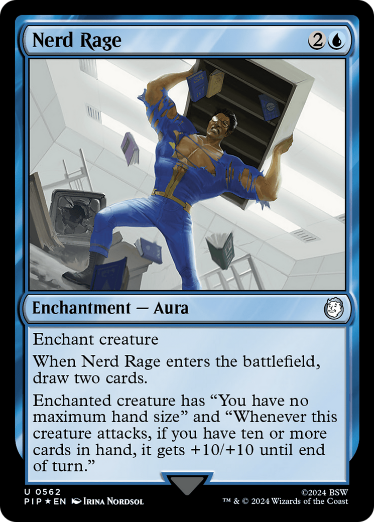 Nerd Rage (Surge Foil) [Fallout] | Mega City Incorporated