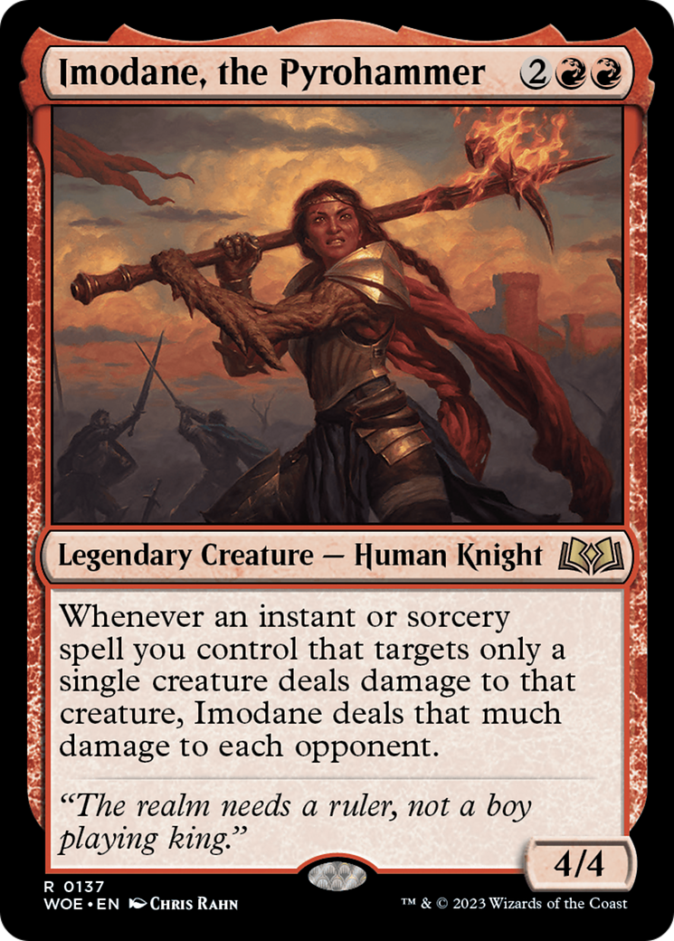 Imodane, the Pyrohammer [Wilds of Eldraine] | Mega City Incorporated