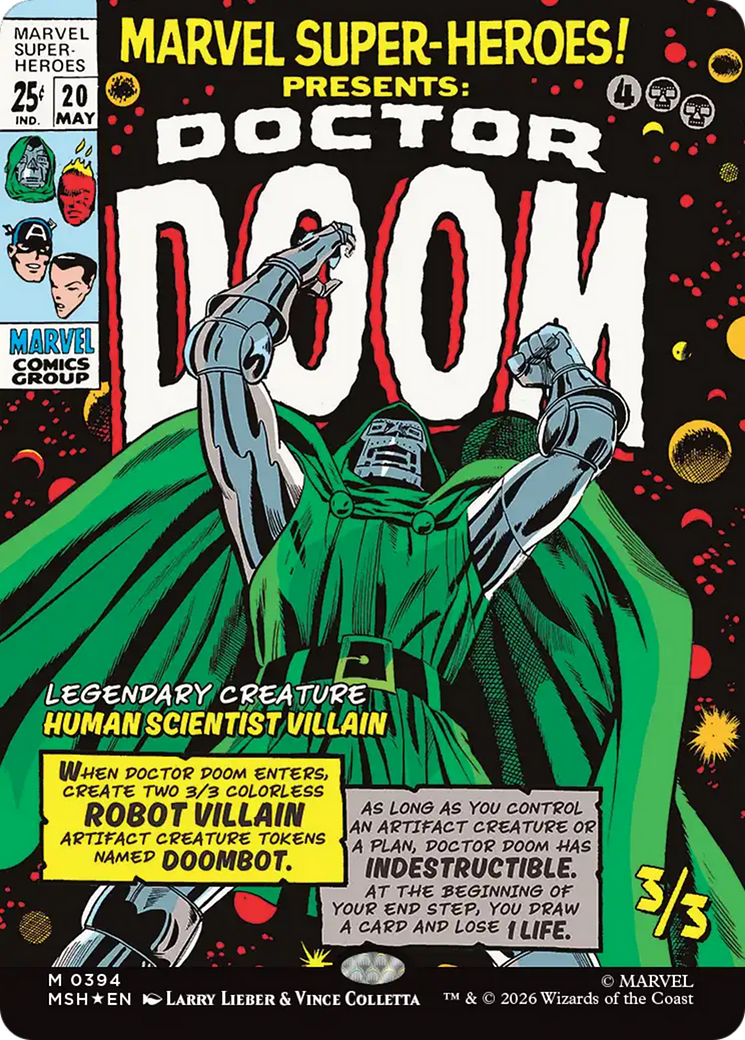 Doctor Doom (Borderless) [Marvel Super Heroes] | Mega City Incorporated