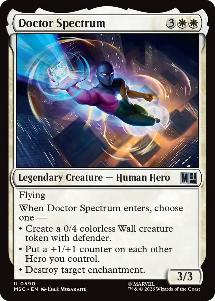 Doctor Spectrum [Marvel Super Heroes Commander] | Mega City Incorporated