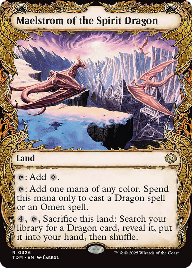 Maelstrom of the Spirit Dragon (Showcase) [Tarkir: Dragonstorm] | Mega City Incorporated