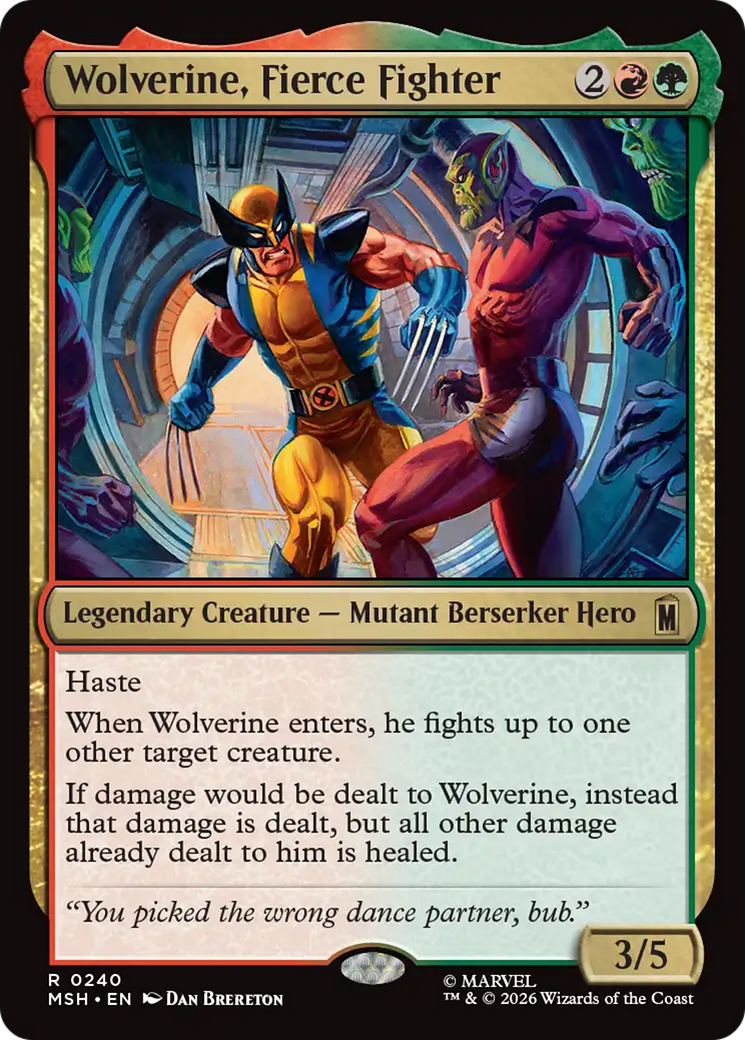 Wolverine, Fierce Fighter [Marvel Super Heroes] | Mega City Incorporated