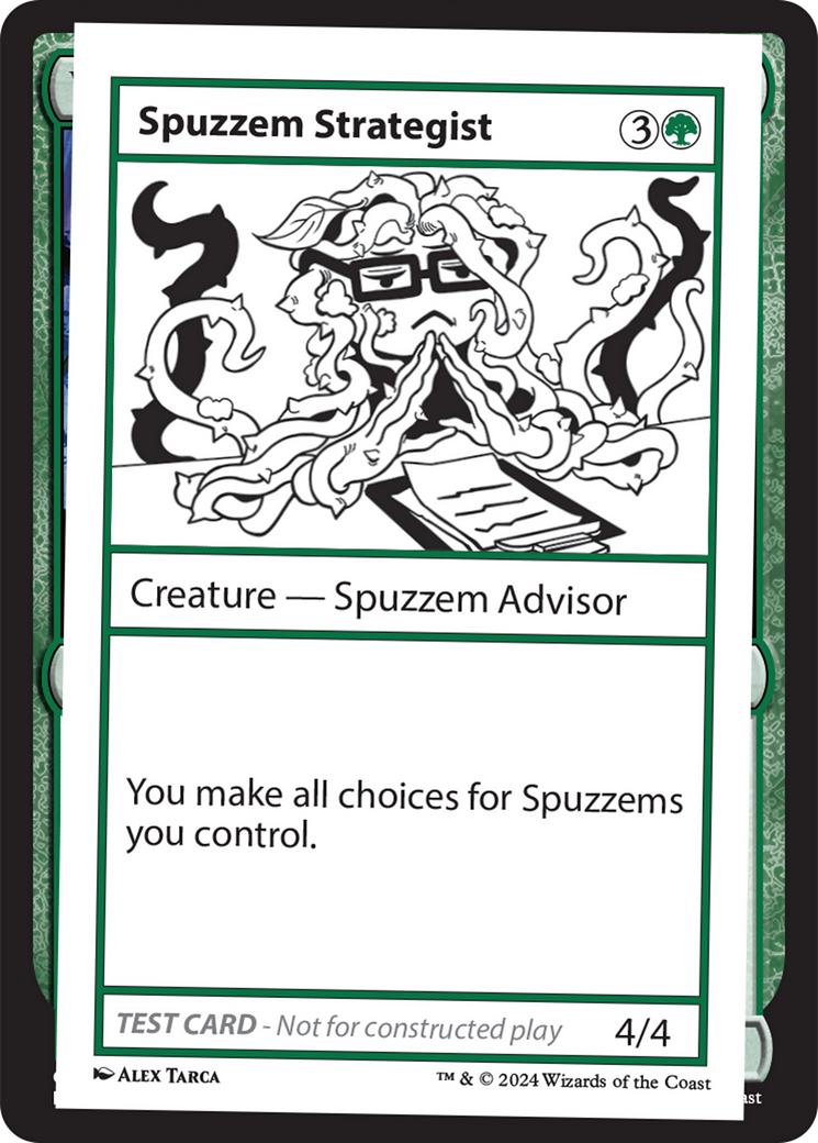 Spuzzem Strategist [Mystery Booster 2 Playtest Cards] | Mega City Incorporated