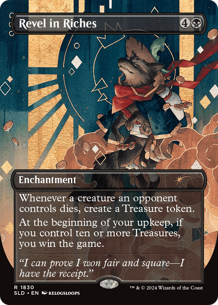Revel in Riches (Rainbow Foil) [Secret Lair Drop Series] | Mega City Incorporated