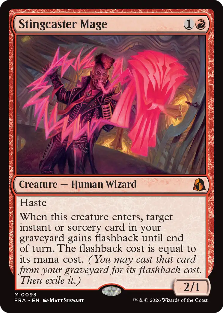 Stingcaster Mage [Reality Fracture] | Mega City Incorporated